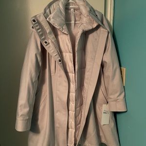 Lululemon pink 3 in 1 wool coat. NWT. Never worn only tried on.